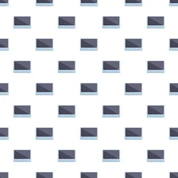 Electronic tablet devices repeating pattern technology background Illustrazione stock