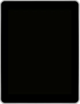 Electronic tablet pc Foto stock