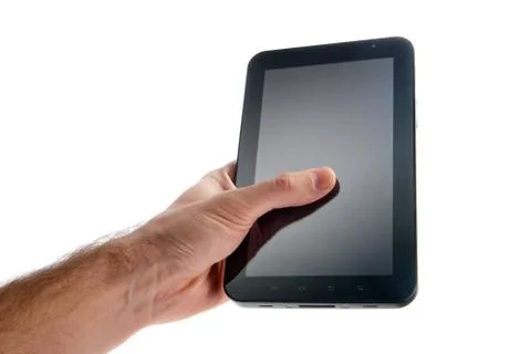 Electronic tablet 스톡 사진
