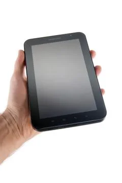 Electronic tablet 스톡 사진