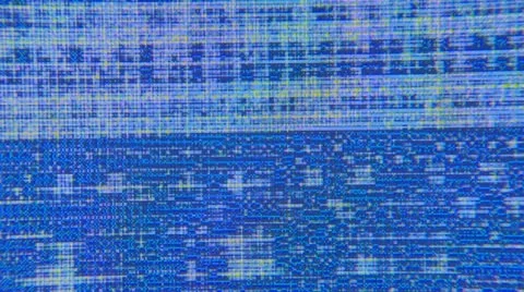 Electronic Tapestry Motion Background: Blue 库存影片 12547494