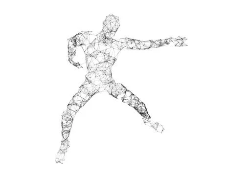 Electronic technology artificial intelligence, network technology data Stock Illustration