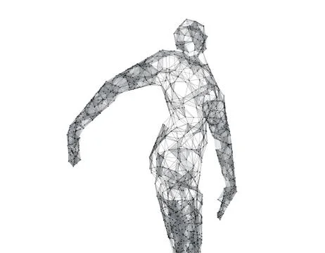 Electronic technology artificial intelligence, network technology data 스톡 일러스트
