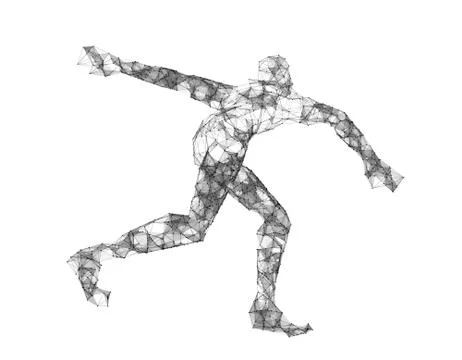 Electronic technology artificial intelligence, network technology data Stock Illustration