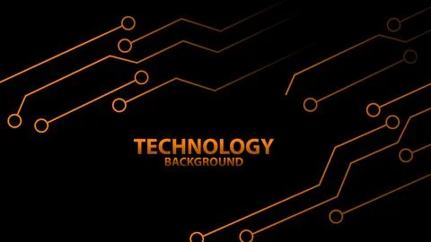 Electronic Technology Circuit Board background Stock Illustration