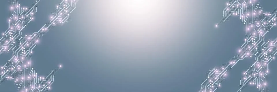 Electronic texture for computer technology, engineering concept illustration Stock Illustration