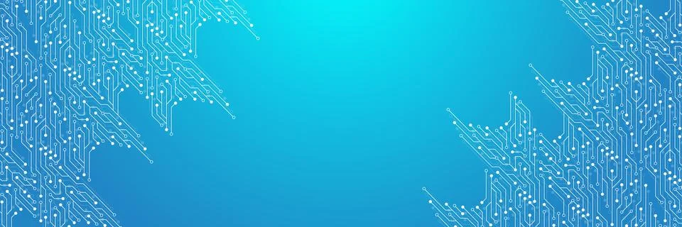 Electronic texture for computer technology, engineering concept illustration Stock Illustration