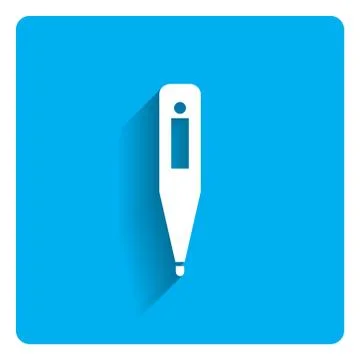 Electronic thermometer icon Stock-Illustration