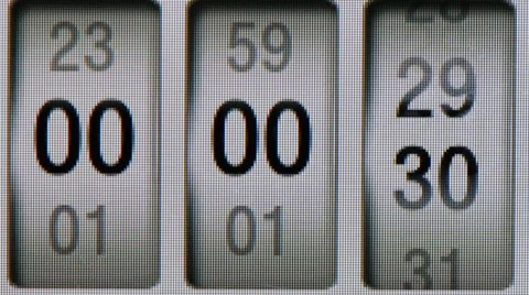 Electronic timer Stock Footage 35209697