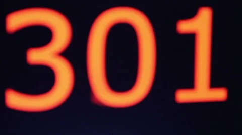 Electronic timer Stock Footage 53014556