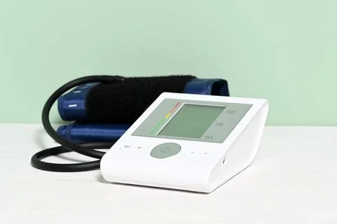 Electronic tonometer device Stock Photos