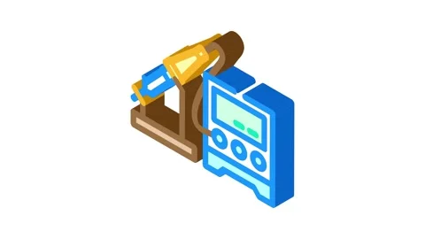 Electronic tools electronics isometric icon animation Stock Footage 327290548
