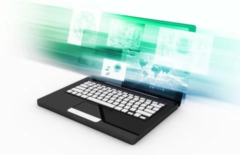 Electronic trade Stockillustratie