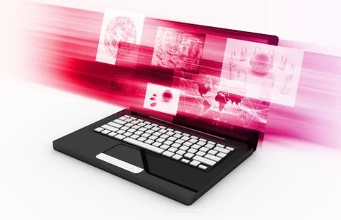Electronic trade 스톡 일러스트