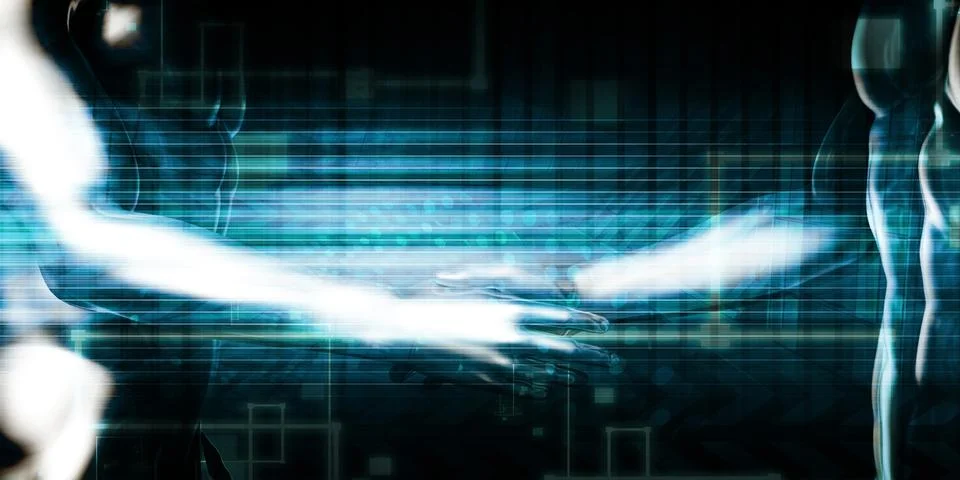 Electronic Trade 스톡 일러스트