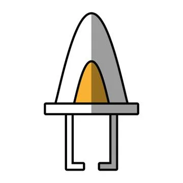 Electronic transistor hardware linear Stock Illustration