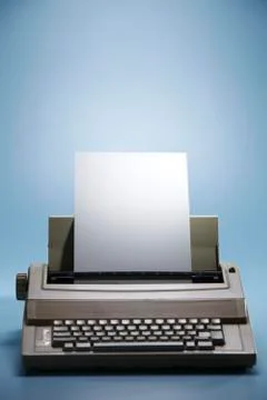 Electronic Typewriter Stock Photos