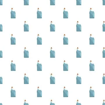 Electronic vape device seamless pattern on white background Stock Illustration