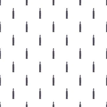 Electronic vapor pen pattern on white background Stock Illustration