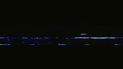 Electronic VHS Glitches Background, Black screen Stock-Footage 106523743
