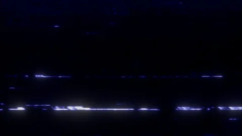 Electronic VHS Glitches Background, digital glitch, Black screen Stock Footage 105900921