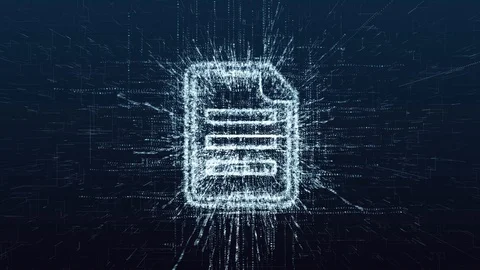 Electronic virtual document. Modern ways of signing a contract. Vídeos de archivo 121353940