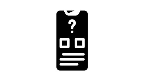 Electronic voting glyph icon animation Stock Footage 156657802
