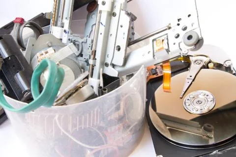 Electronic waste Stock Photos