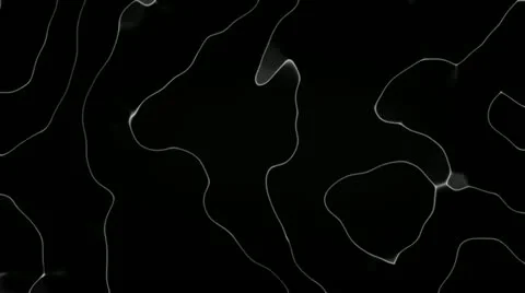 Electronic Waves Within Mysterious Abstract Stock Footage 11495578