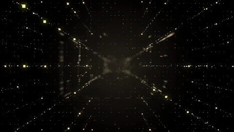 Electronic zoom scheme of successively placed abstaract elements. Video stock 116132974