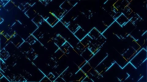 Electronical abstract futuristic background, digital computer technology concept Stock Illustration