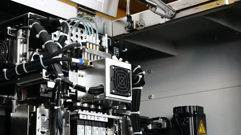 Electronical Machines PCB Stock Footage 36567843