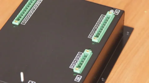 Electronics assembly male hands Stock-Footage 65212768