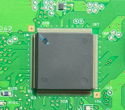 Electronics circuit background Stock Photos