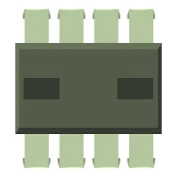 Electronics icon, cartoon style Stockillustratie