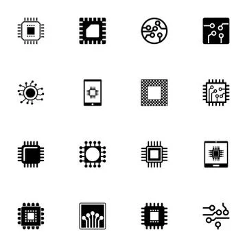 Electronics icon - Expand to any size - Change to any colour. Perfect Flat Ve Stockillustratie