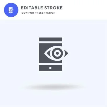 Electronics icon vector, filled flat sign, solid pictogram isolated on white Stock Illustration