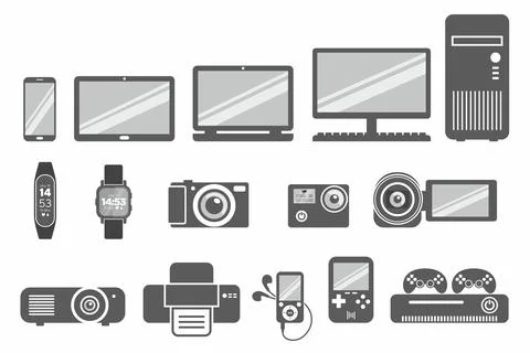 Electronics Stock Illustration