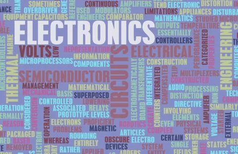 Electronics industry イラスト素材