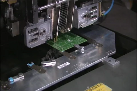 Electronics Manufacturing 2  Video stock 674170