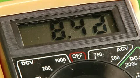 Electronics, Multimeter Stock Footage 14828968