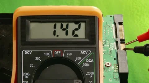 Electronics, Multimeter Video stock 14841227