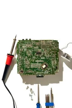 Electronics Repair Template 스톡 사진