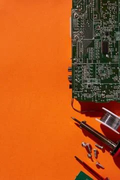 Electronics Repair Template 스톡 사진