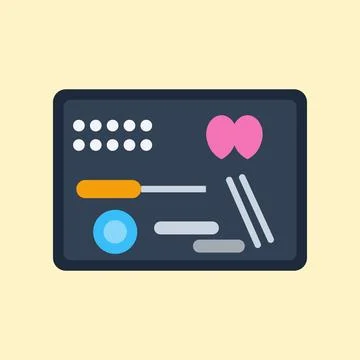 Electronics repair toolkit flat design vector illustration with screwdriver, Stock Illustration