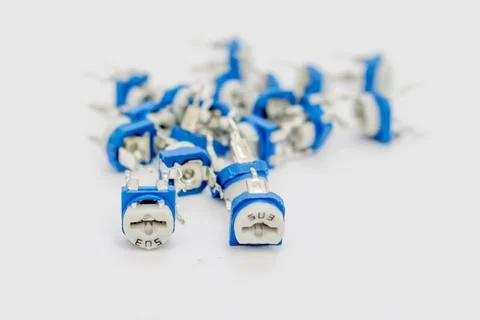 Electronics robotics elements computer Stock Photos