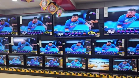 Electronics store Stock Footage 317777813