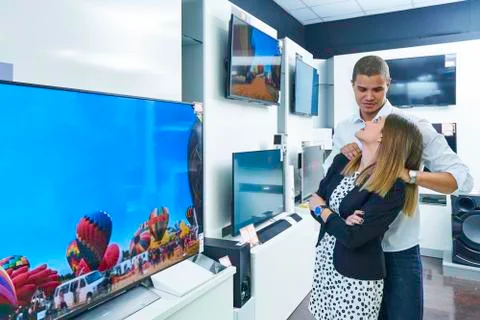 Electronics store Stock Photos