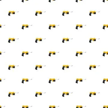 Electroshock weapon taser law enforcement safety pattern Stock Illustration