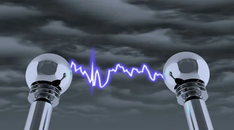 Electrostatic generator Stock Footage 34277363